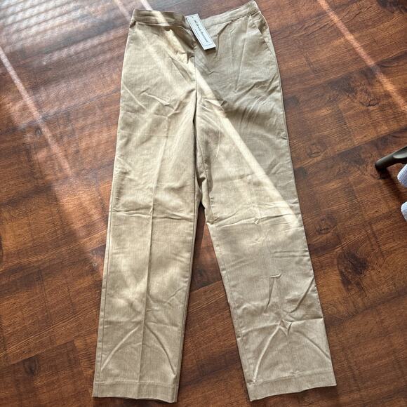 alfred dunner classic fit pants camel 10 - Picture 1 of 6